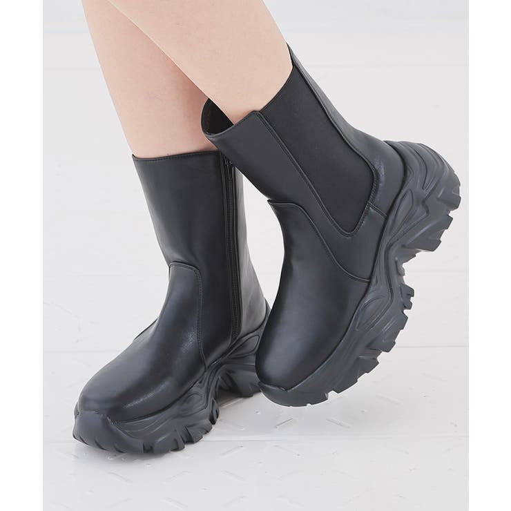 ブラック | ブーツ 靴 シューズ | Honeys