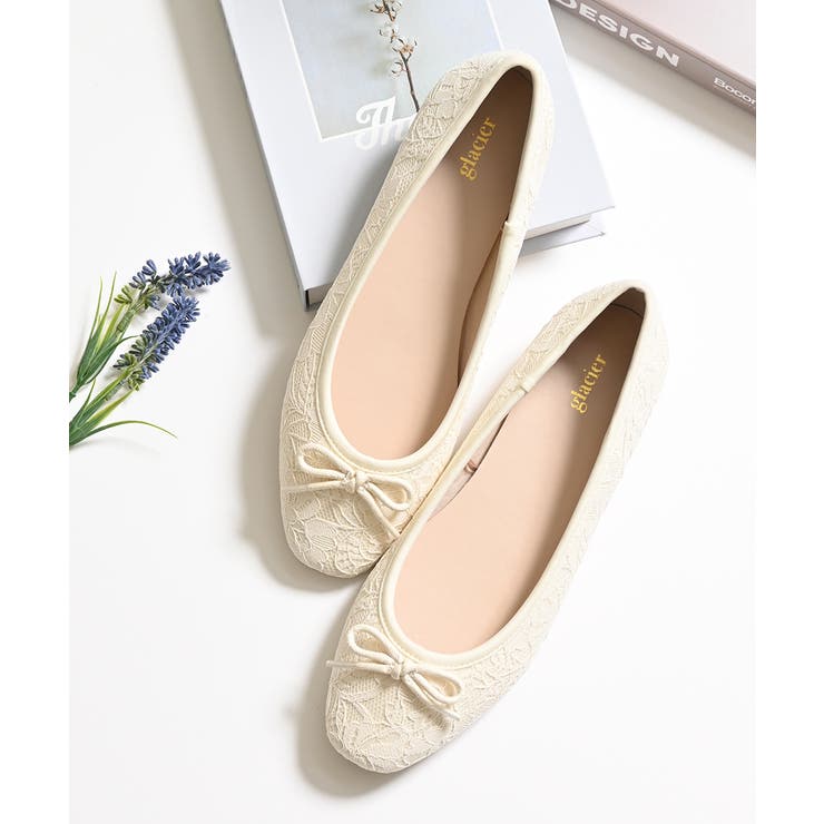 アイボリーレース | パンプス 靴 シューズ | Honeys
