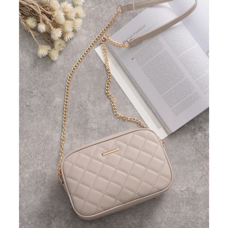 鞄 ショルダーバッグ キルティング[品番：HNSW0006107]｜Honeys