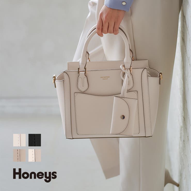 鞄 バッグ ハンドバッグ[品番：HNSW0006366]｜Honeys（ハニーズ