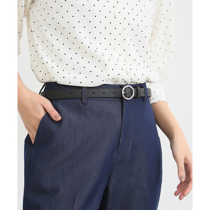 ベルト ナローベルト フェイクレザー | Honeys | 詳細画像8 