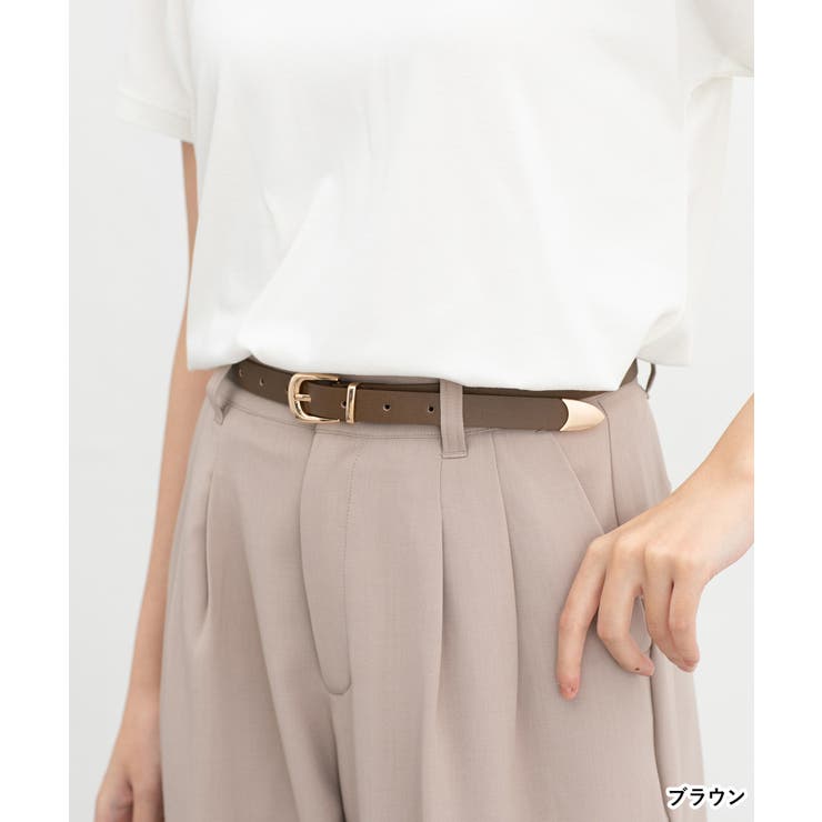 ベルト 合皮 金具使い | Honeys | 詳細画像8 