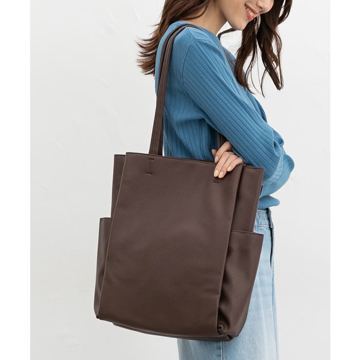 ダークブラウン | トートバッグ バッグ 鞄 | Honeys