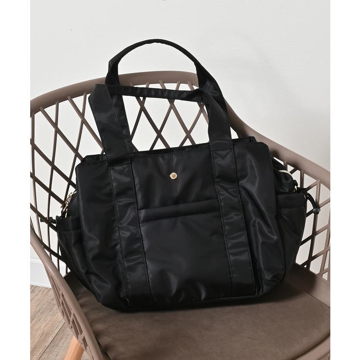 ブラック | トートバッグ バッグ 鞄 | Honeys