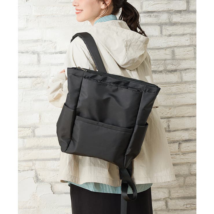 ブラック | リュック バッグ 鞄 | Honeys