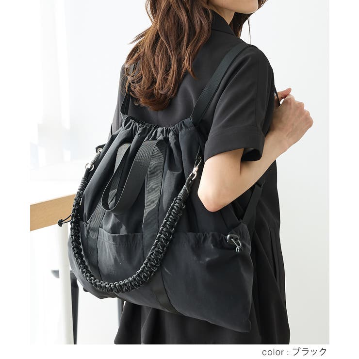 ナップザック リュック バッグ | Honeys | 詳細画像7 