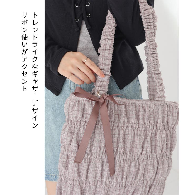 トートバッグ バッグ 鞄 | Honeys | 詳細画像2 