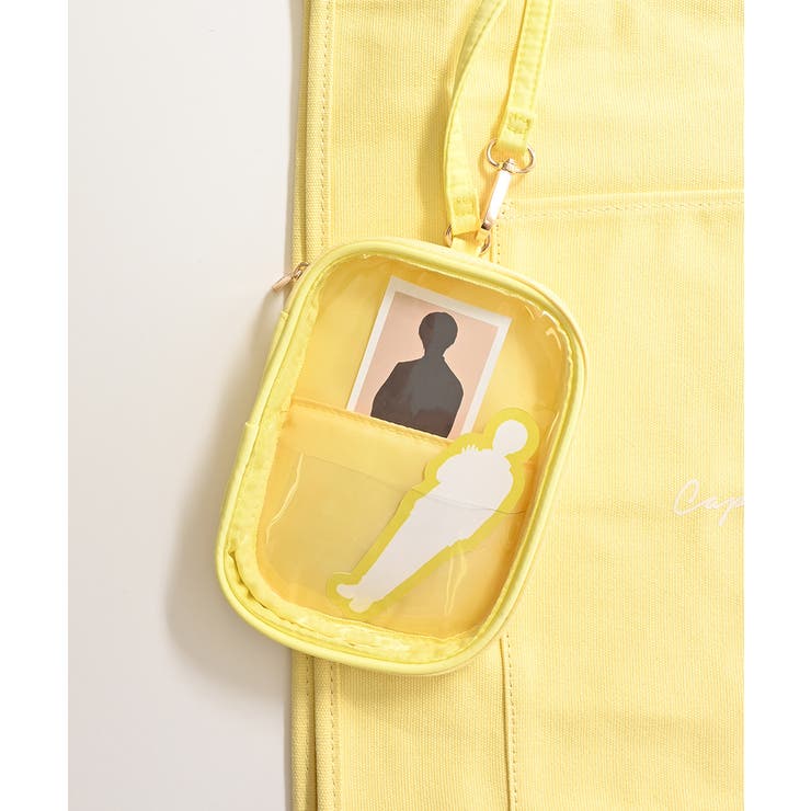 イエロー | 推し活 アクリルスタンドケース ポーチ | Honeys