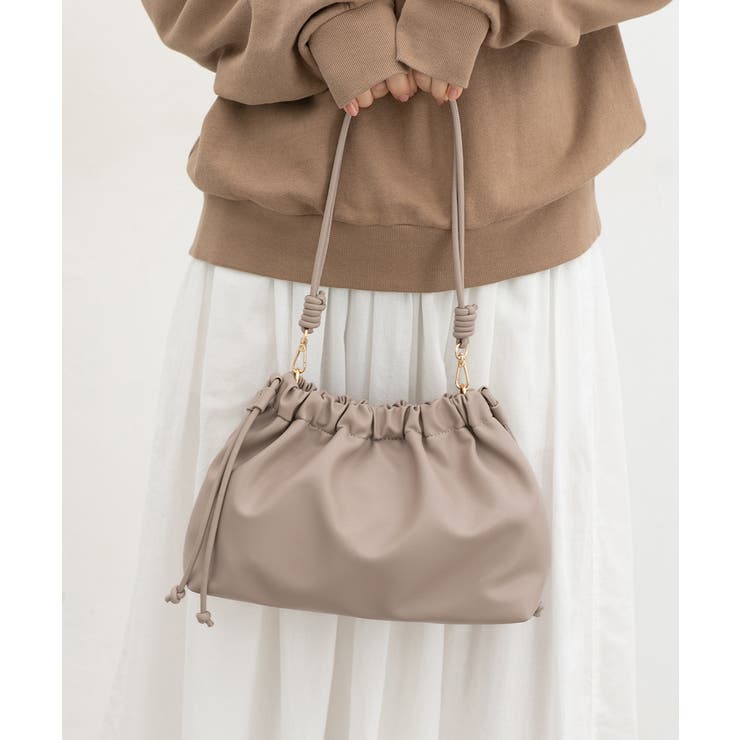 ライトグレージュ | ハンドバッグ バッグ 鞄 | Honeys