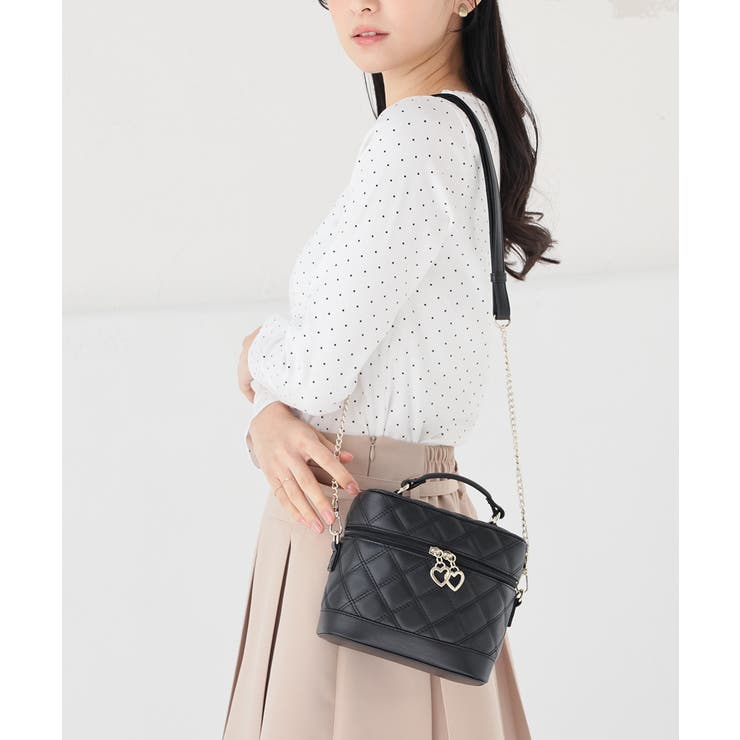 ブラック | ハンドバッグ バッグ 鞄 | Honeys