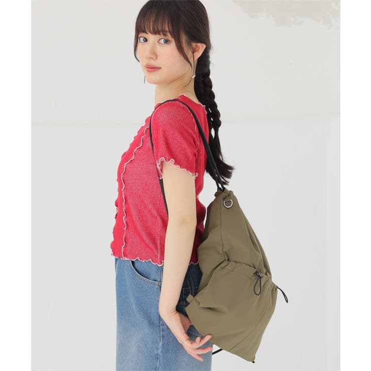 ナップサック バッグ 鞄 | Honeys | 詳細画像7 