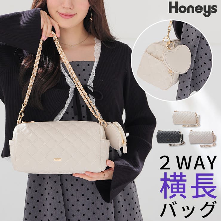ショルダーバッグ バッグ 鞄 | Honeys | 詳細画像1 