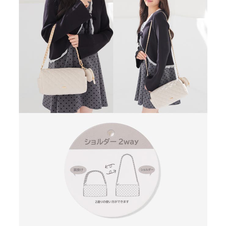 ショルダーバッグ バッグ 鞄 | Honeys | 詳細画像2 