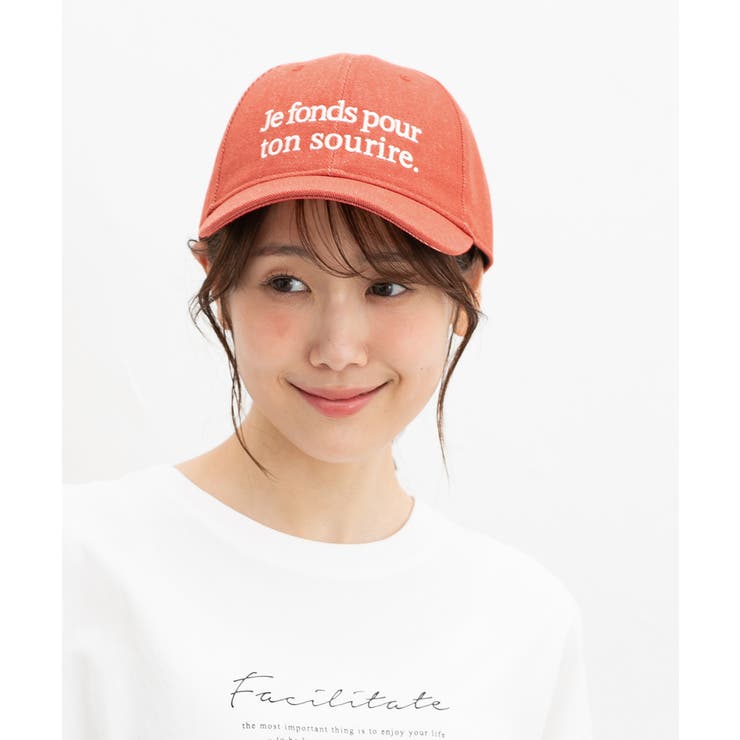 レッドデニム | 帽子 キャップ ロゴキャップ | Honeys