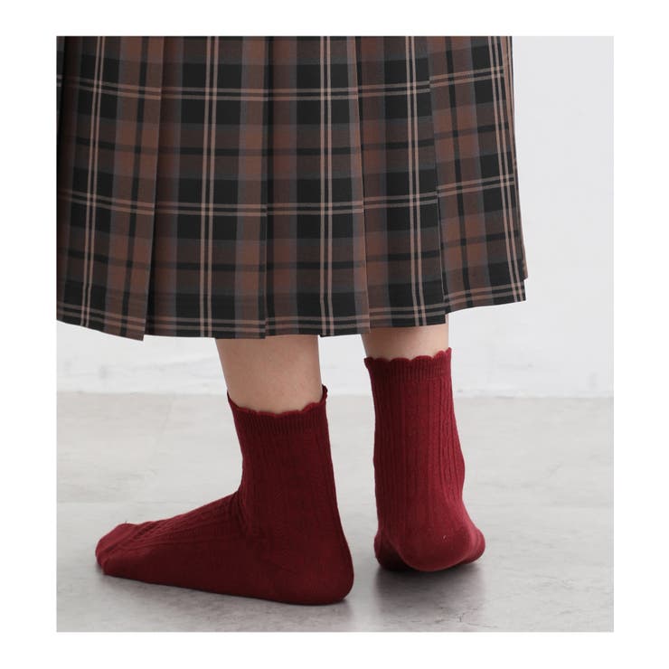 靴下 ソックス クルー丈 | Honeys | 詳細画像11 