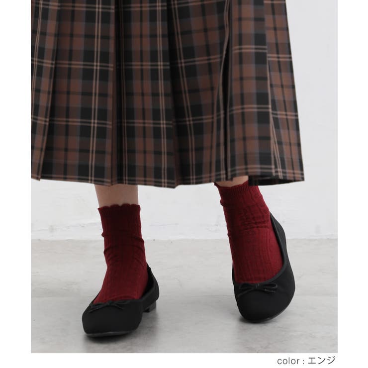 靴下 ソックス クルー丈 | Honeys | 詳細画像4 