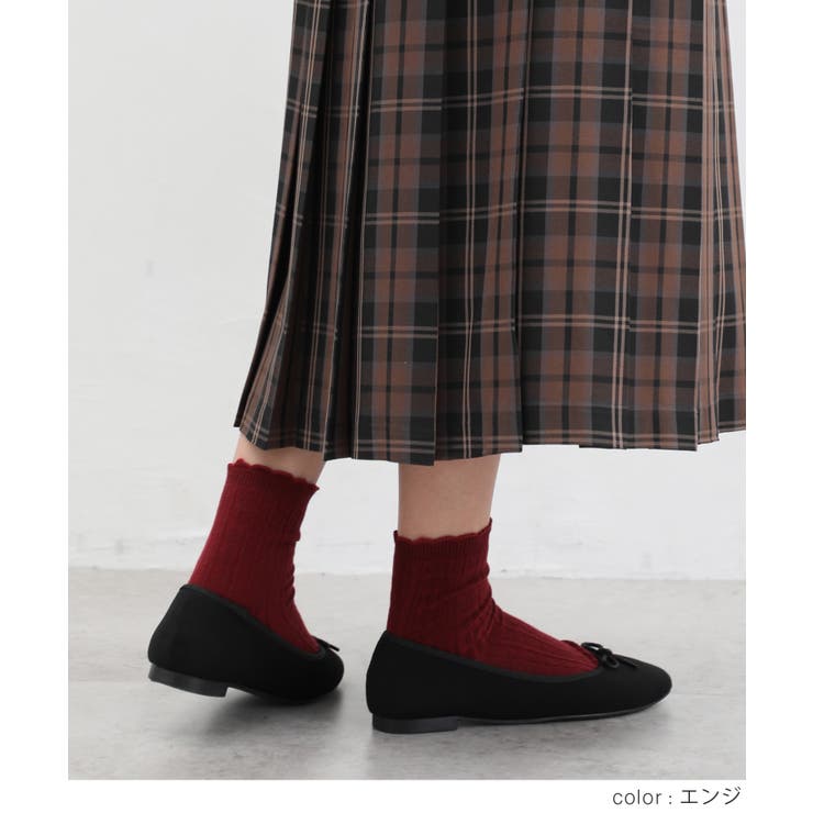 靴下 ソックス クルー丈 | Honeys | 詳細画像5 