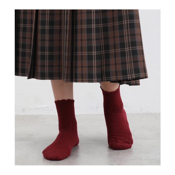 靴下 ソックス クルー丈 | Honeys | 詳細画像9 