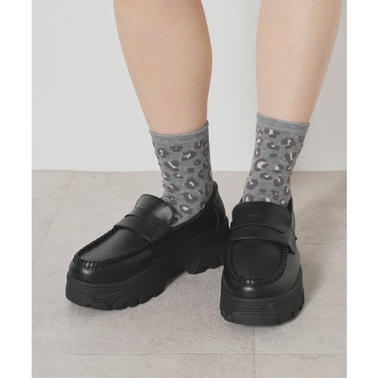 靴下 ソックス クルー丈ソックス | Honeys | 詳細画像2