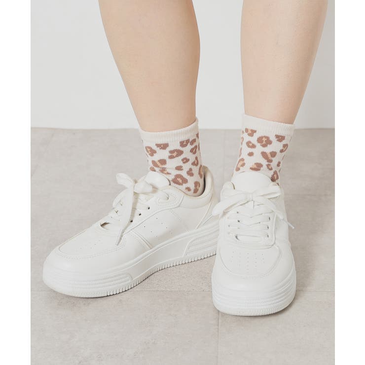 靴下 ソックス クルー丈ソックス | Honeys | 詳細画像3