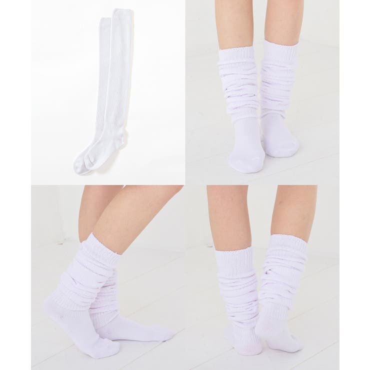 靴下 ソックス リブ編み | Honeys | 詳細画像10 