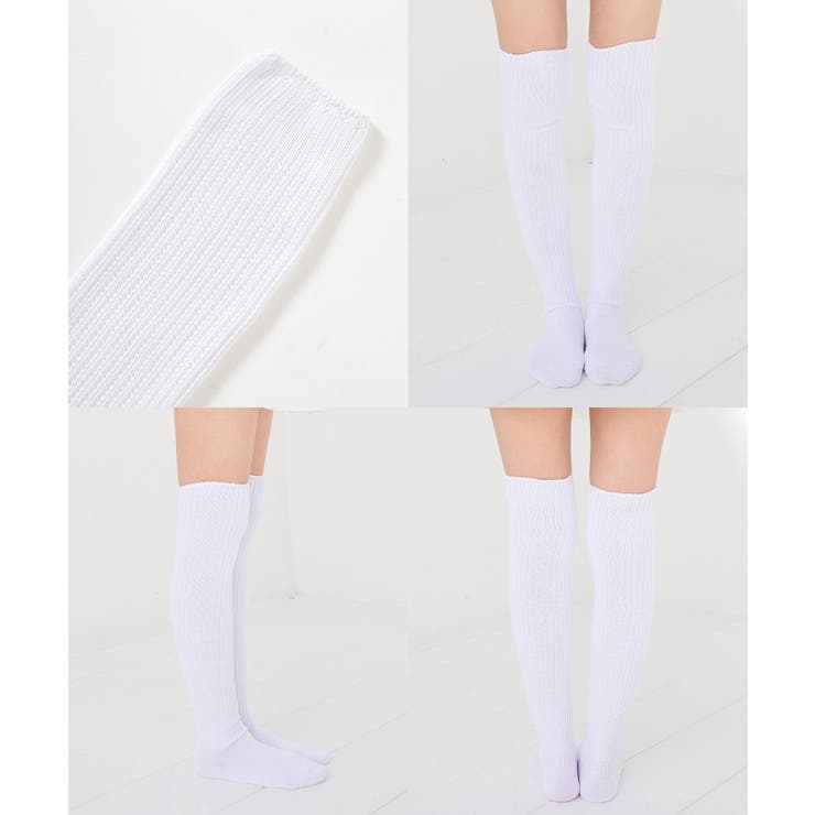 靴下 ソックス リブ編み | Honeys | 詳細画像11 