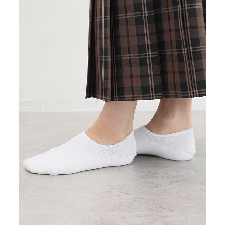 ホワイト | 靴下 ソックス スニーカーソックス | Honeys