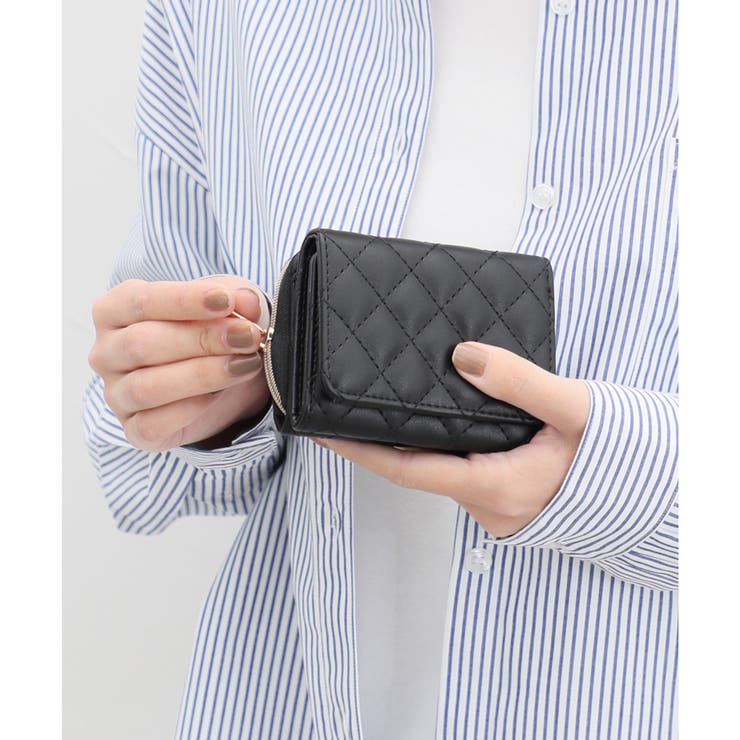 さっち キルティングデニム ミニ財布♡♡ 大人気の さっち様 専用 キルティングデニム ミニ財布♡♡ 財布
