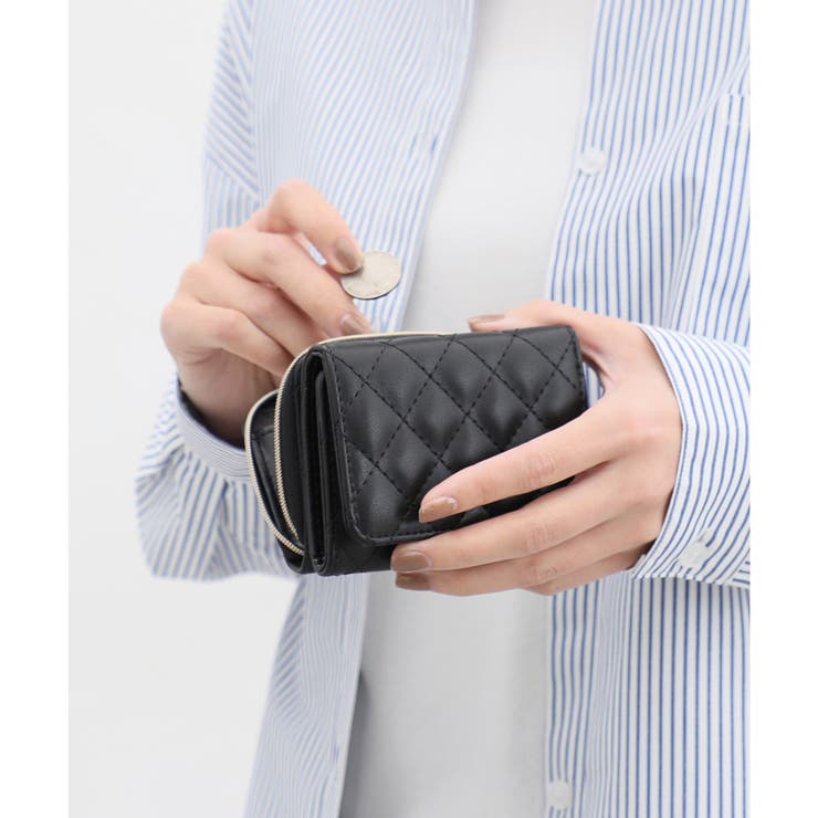 さっち キルティングデニム ミニ財布♡♡ 楽天市場】ミニ財布 レディース キルティングの通販