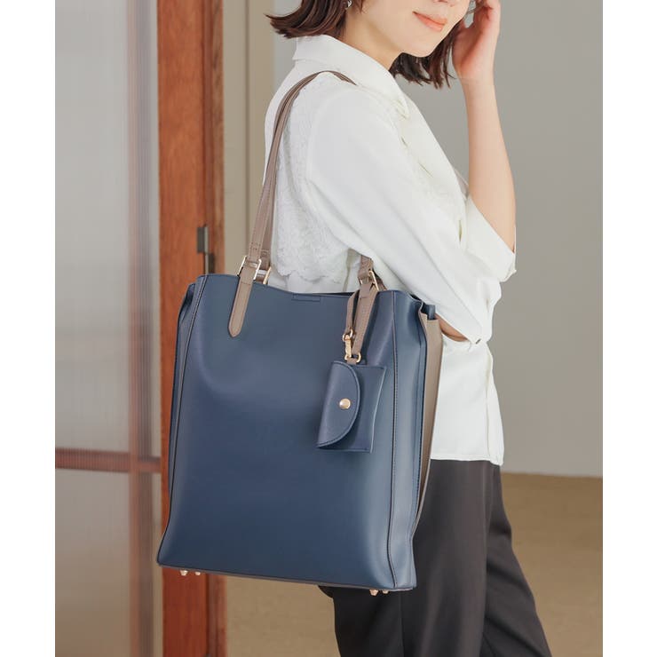 トートバッグ バッグ 鞄[品番：HNSW0010360]｜Honeys（ハニーズ）の