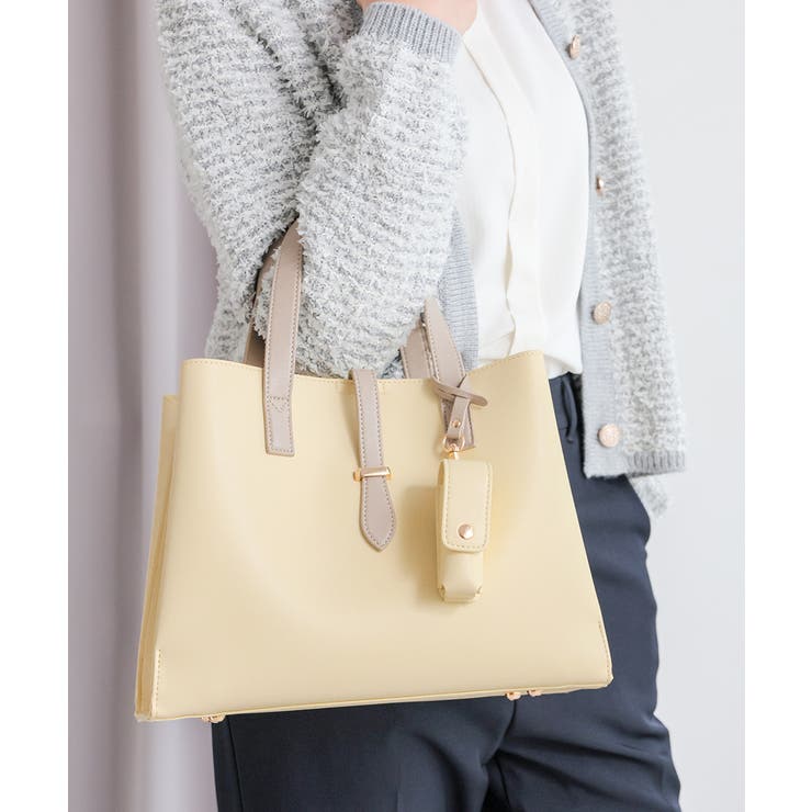 イエロー | ハンドバッグ バッグ 鞄 | Honeys