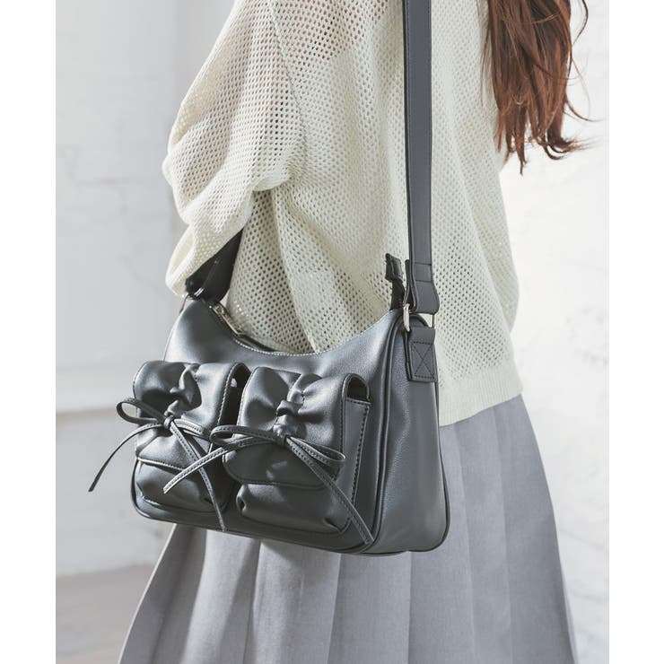 ブラック | ショルダーバッグ バッグ 鞄 | Honeys