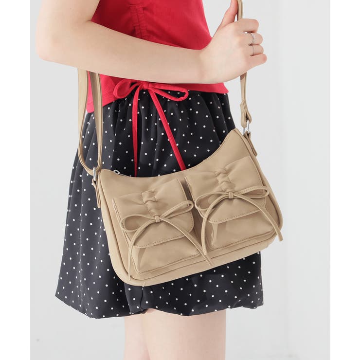 ベージュ | ショルダーバッグ バッグ 鞄 | Honeys