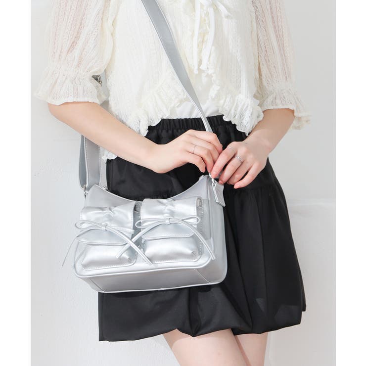 シルバー | ショルダーバッグ バッグ 鞄 | Honeys