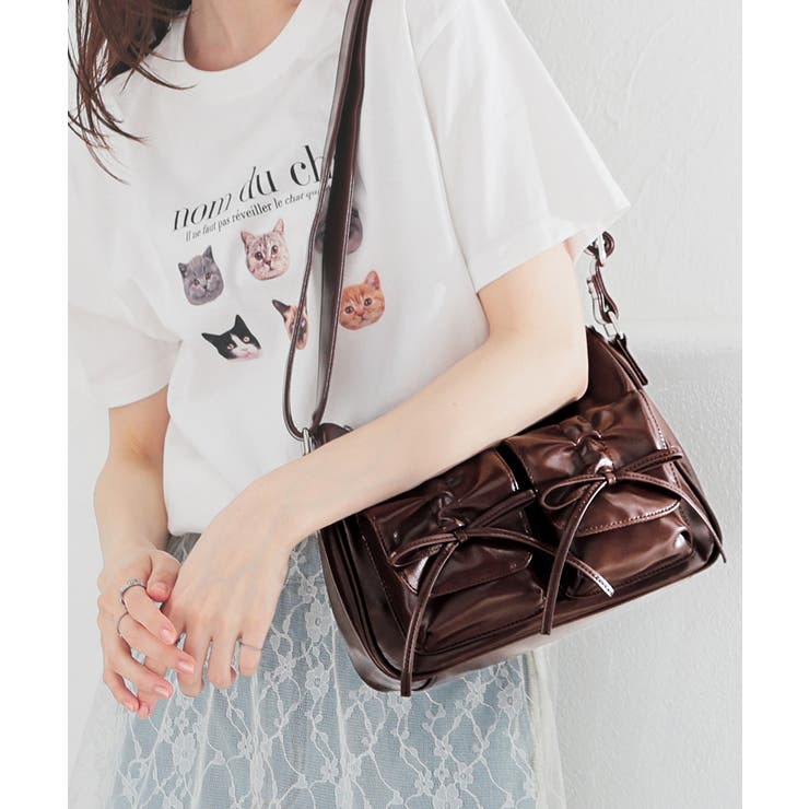 ブラウン | ショルダーバッグ バッグ 鞄 | Honeys