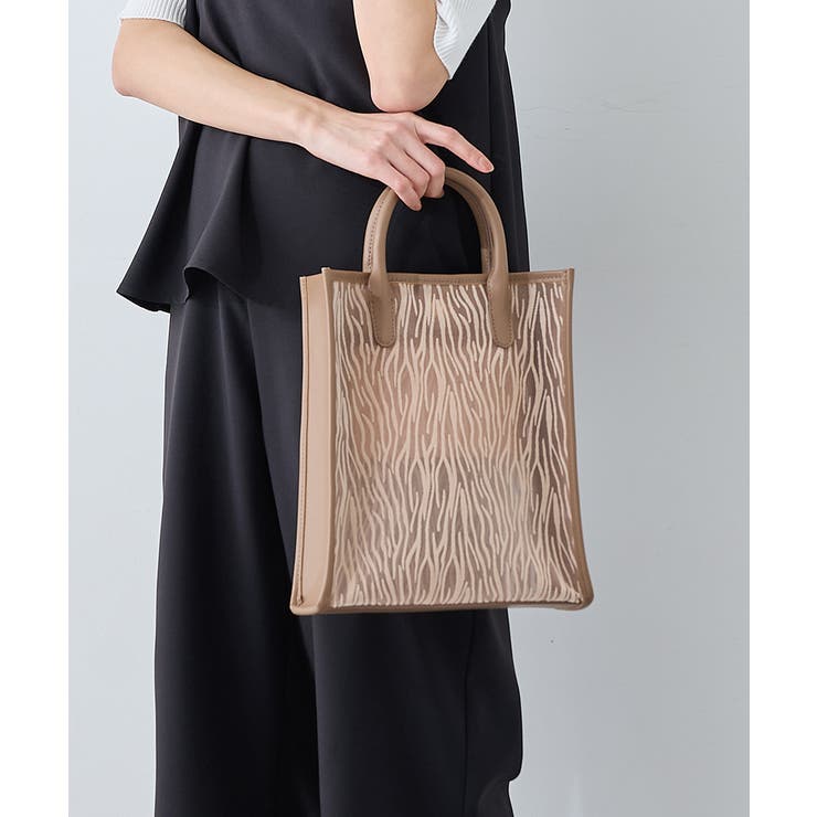 ゼブラ柄 | ハンドバッグ バッグ 鞄 | Honeys