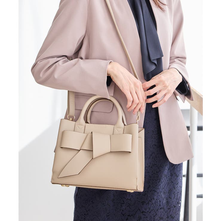 グレージュ | ハンドバッグ バッグ 鞄 | Honeys