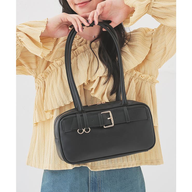 ブラック | ハンドバッグ バッグ 鞄 | Honeys