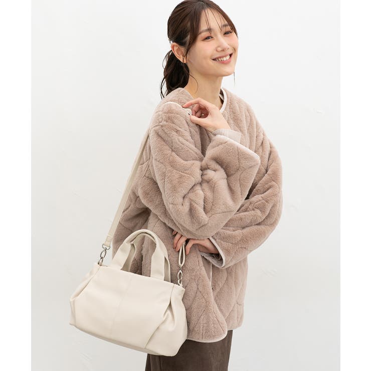 アイボリー | ハンドバッグ バッグ 鞄 | Honeys