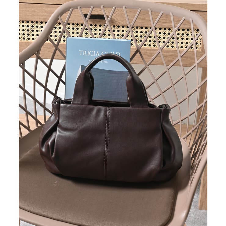 ダークブラウン | ハンドバッグ バッグ 鞄 | Honeys
