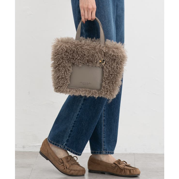 ベージュ | ハンドバッグ バッグ 鞄 | Honeys