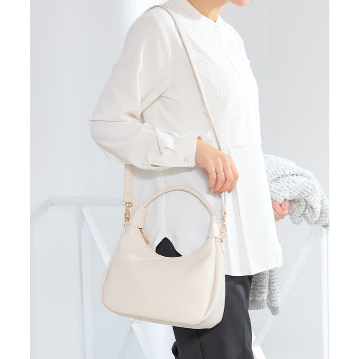 アイボリー | ハンドバッグ バッグ 鞄 | Honeys