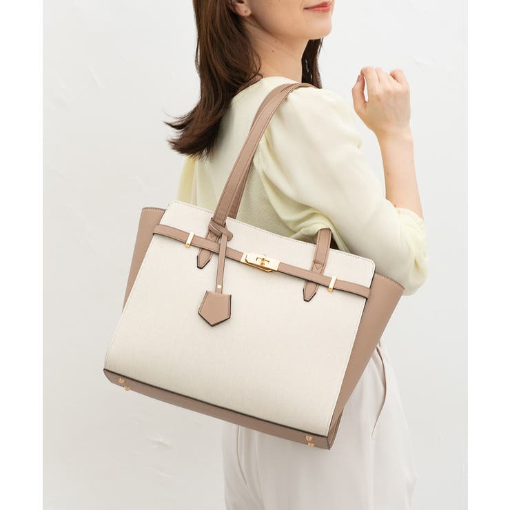 ベージュ | トートバッグ バッグ 鞄 | Honeys