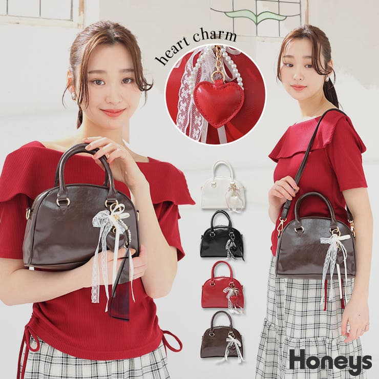 ハンドバッグ バッグ 鞄 | Honeys | 詳細画像1 