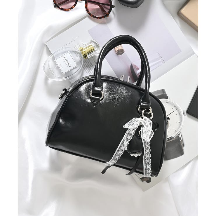 ブラック | ハンドバッグ バッグ 鞄 | Honeys