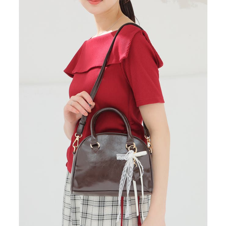 ブラウン | ハンドバッグ バッグ 鞄 | Honeys