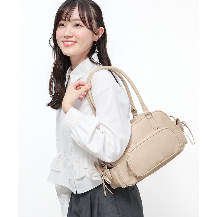 グレージュ | ハンドバッグ バッグ 鞄 | Honeys