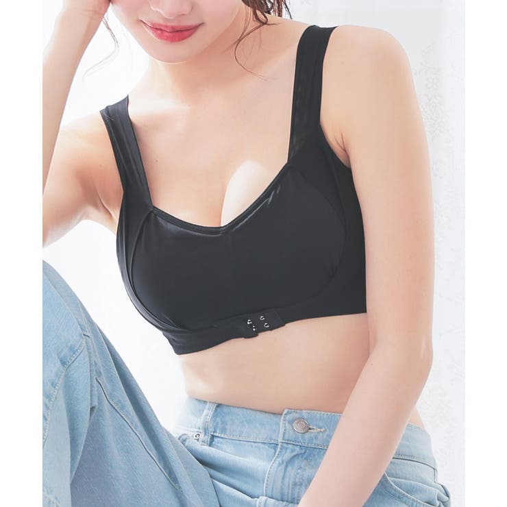 ブラック | 下着 アンダーウェア ナイトブラ | Honeys