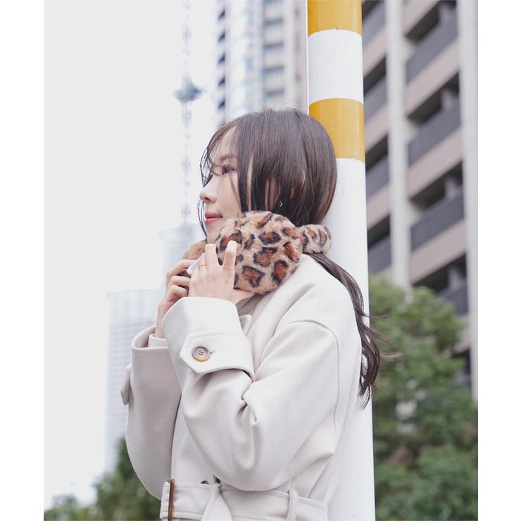 イヤーマフラー 耳あて フェイクファー | Honeys | 詳細画像3 