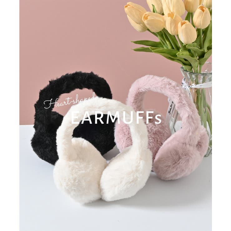 イヤーマフラー 耳あて フェイクファー | Honeys | 詳細画像2 